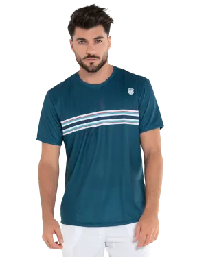 107716-460 | MARTIAN SRIPE S/S | BLUE OPAL