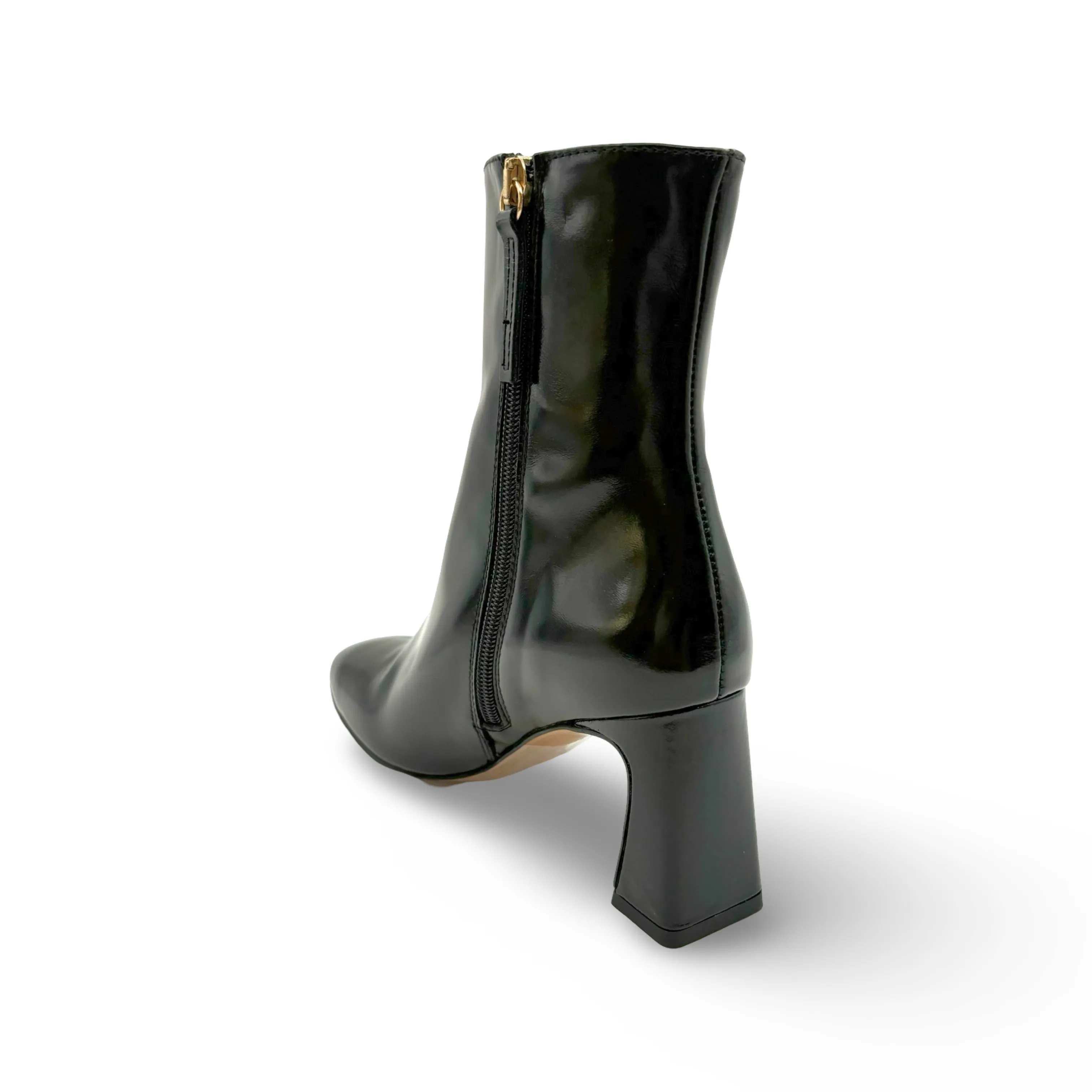 24537 Jamia Black Leather  Boot