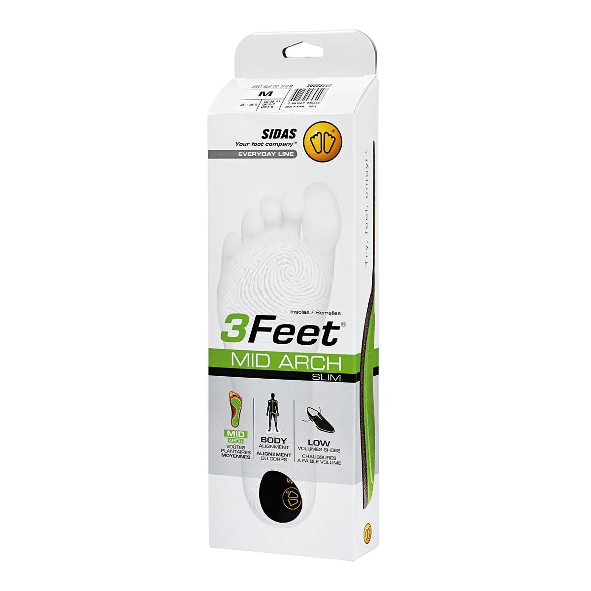 3FEET SLIM MID INSOLES