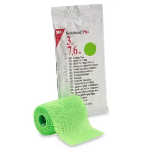 3M™ Scotchcast™ Plus Bright Green Cast Tape, 3 Inch x 4 Yard, 1 Box of 10 3M™ Scotchcast™ Plus Bright Green Cast Tape, 3 Inch x 4 Yard, 1 Box of 10