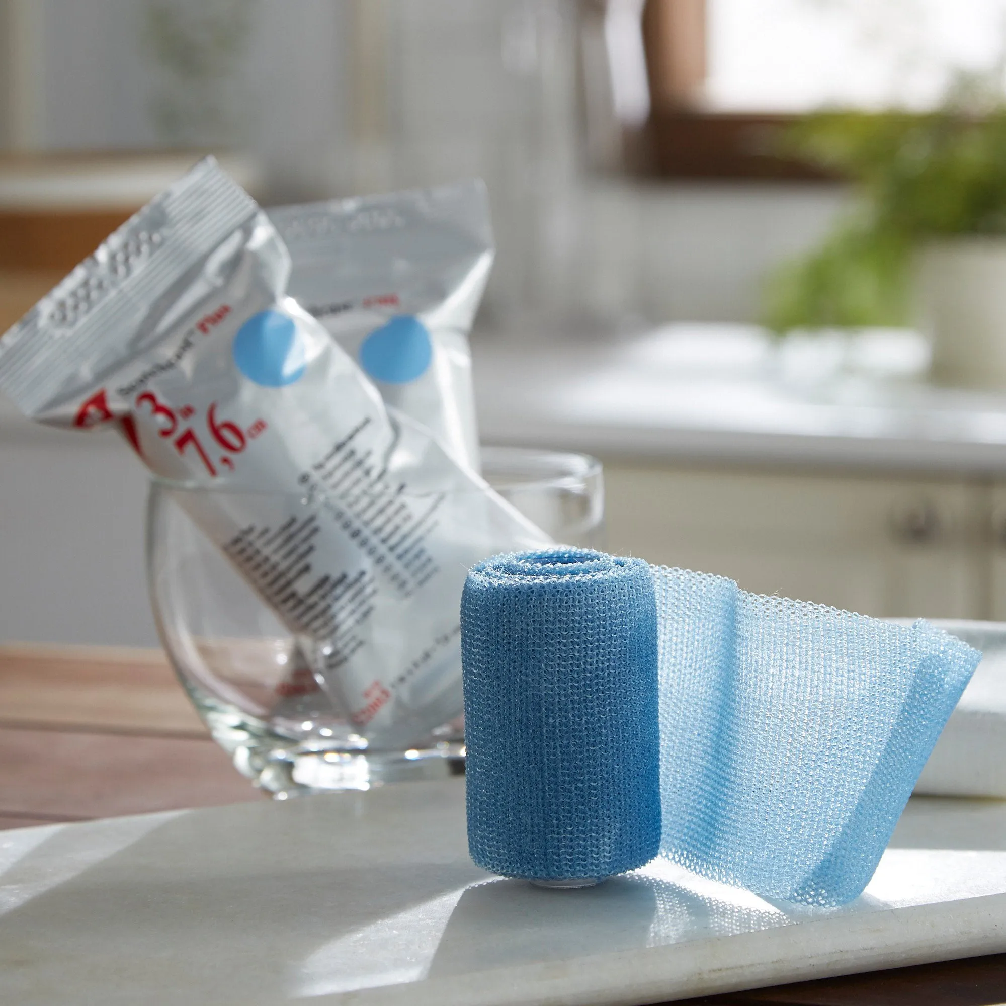 3M™ Scotchcast™ Plus Light Blue Cast Tape, 3 Inch x 4 Yard, 1 Box of 10