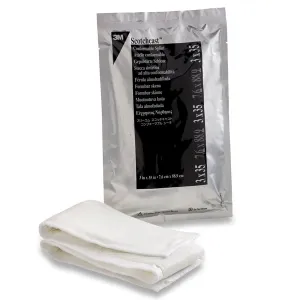 3M™ Scotchcast™ Quick Step Double Sided Felt Padded Splint, 3 x 35 Inch, 1 Case of 10