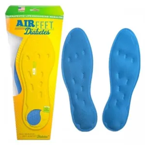 AirFeet DIABETES ETS Insoles, Size 1L, Pair