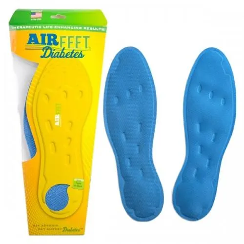 AirFeet DIABETES ETS Insoles, Size 1L, Pair
