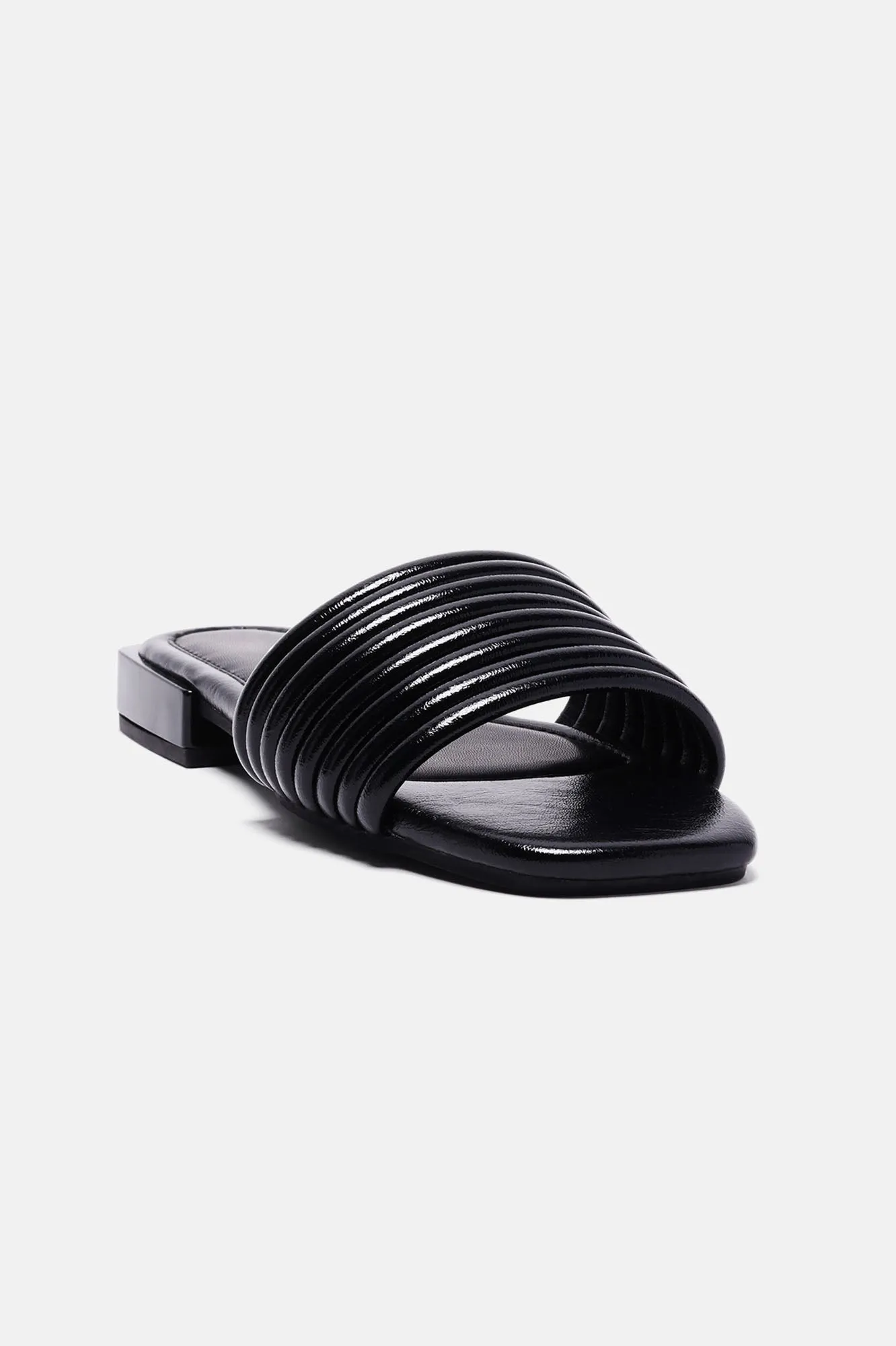 Alisson Block Heel Sandals - Black