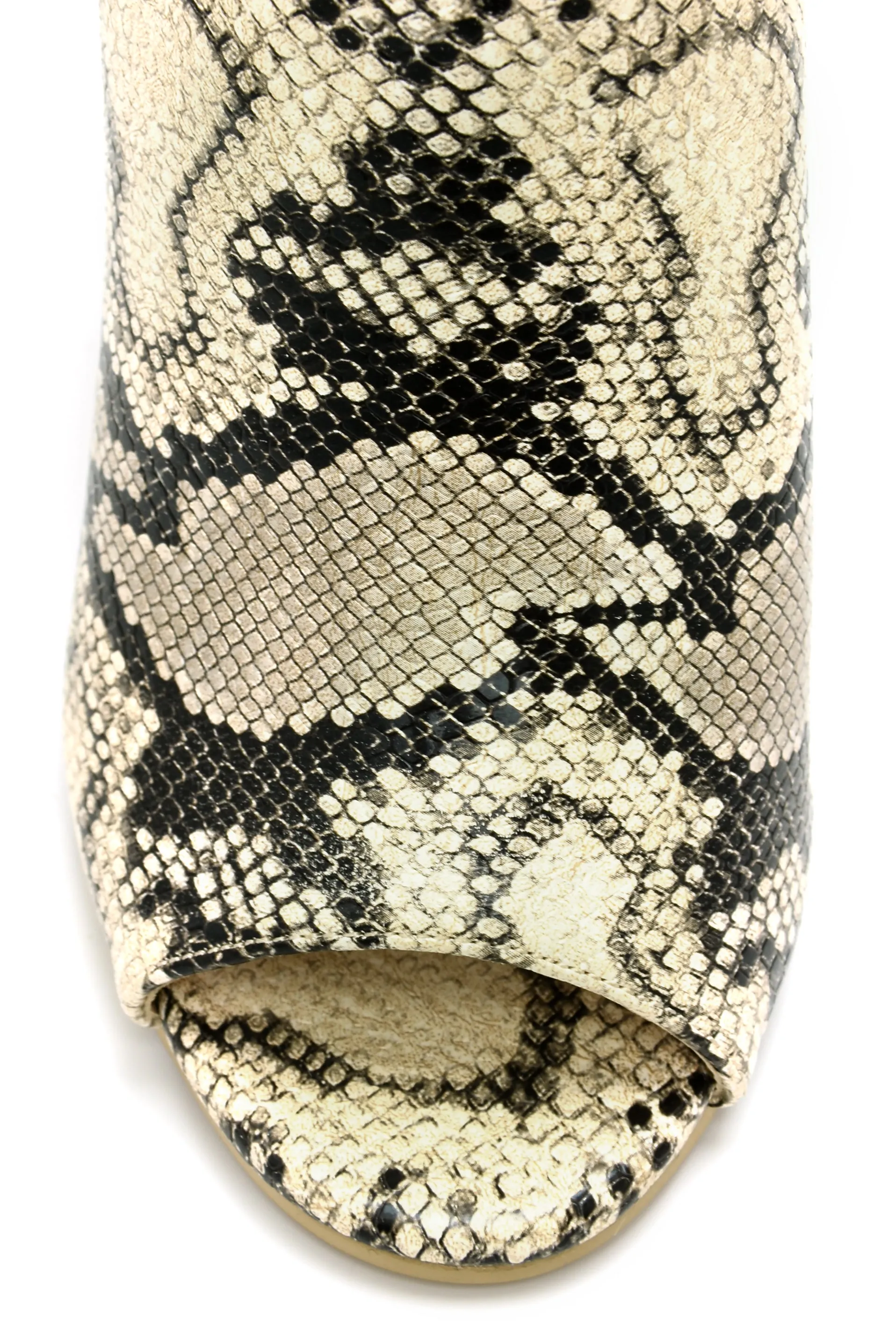 Be Better Buckle Bootie - Snake
