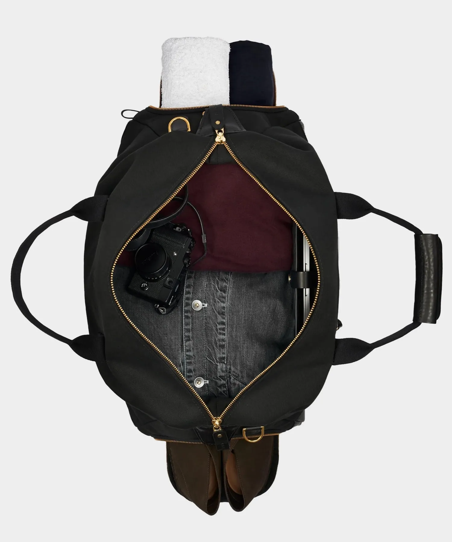 Bennett Winch Canvas Weekender in Black