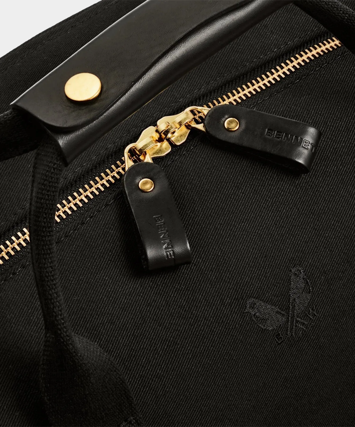 Bennett Winch Canvas Weekender in Black