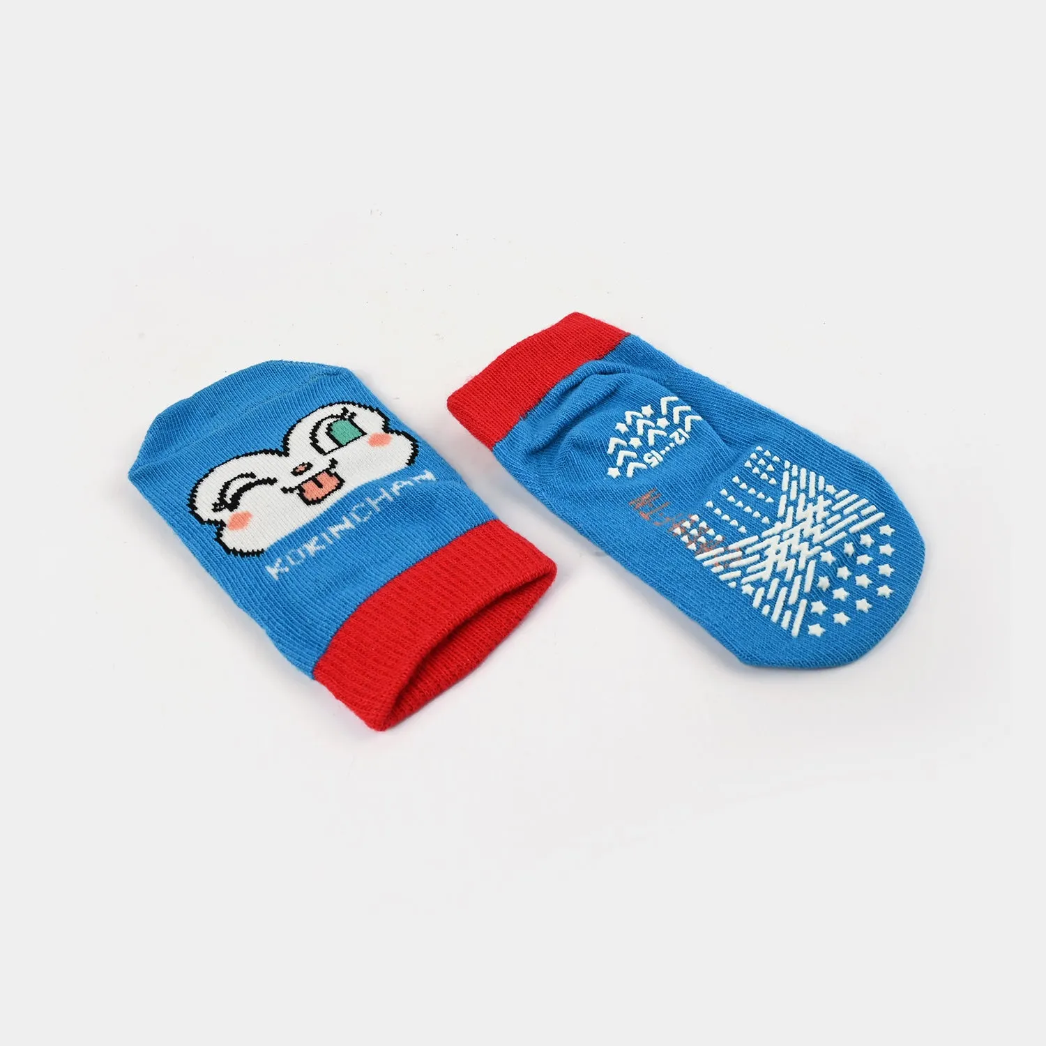 Boys Socks Anti Slip Blue | 12M 