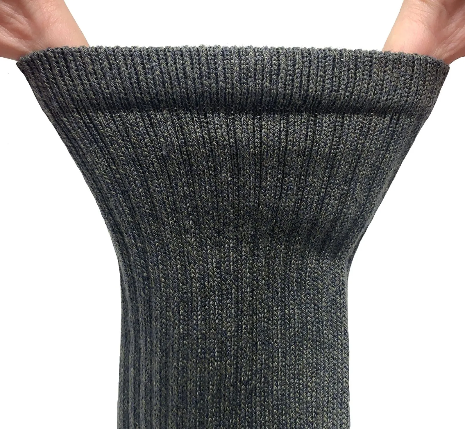 Bramble Mens Docks All Terrain Socks 3PK Green/Beige/Brown 6-11
