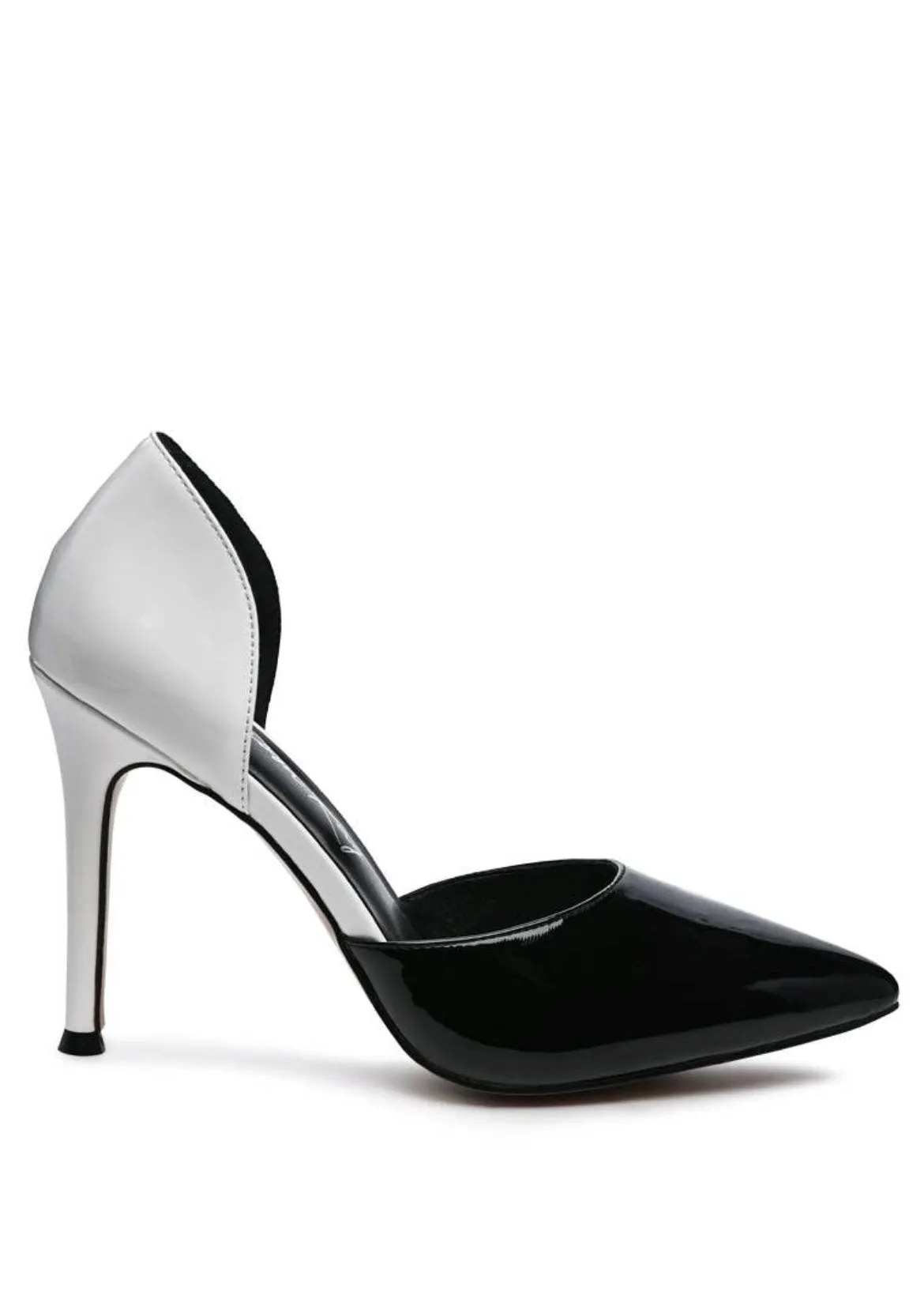 Candy Cane Patent Pu Slip On Stiletto Heels