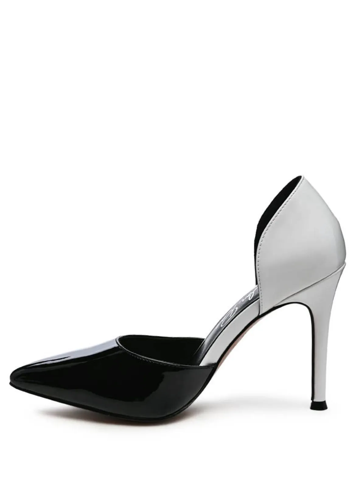 Candy Cane Patent Pu Slip On Stiletto Heels