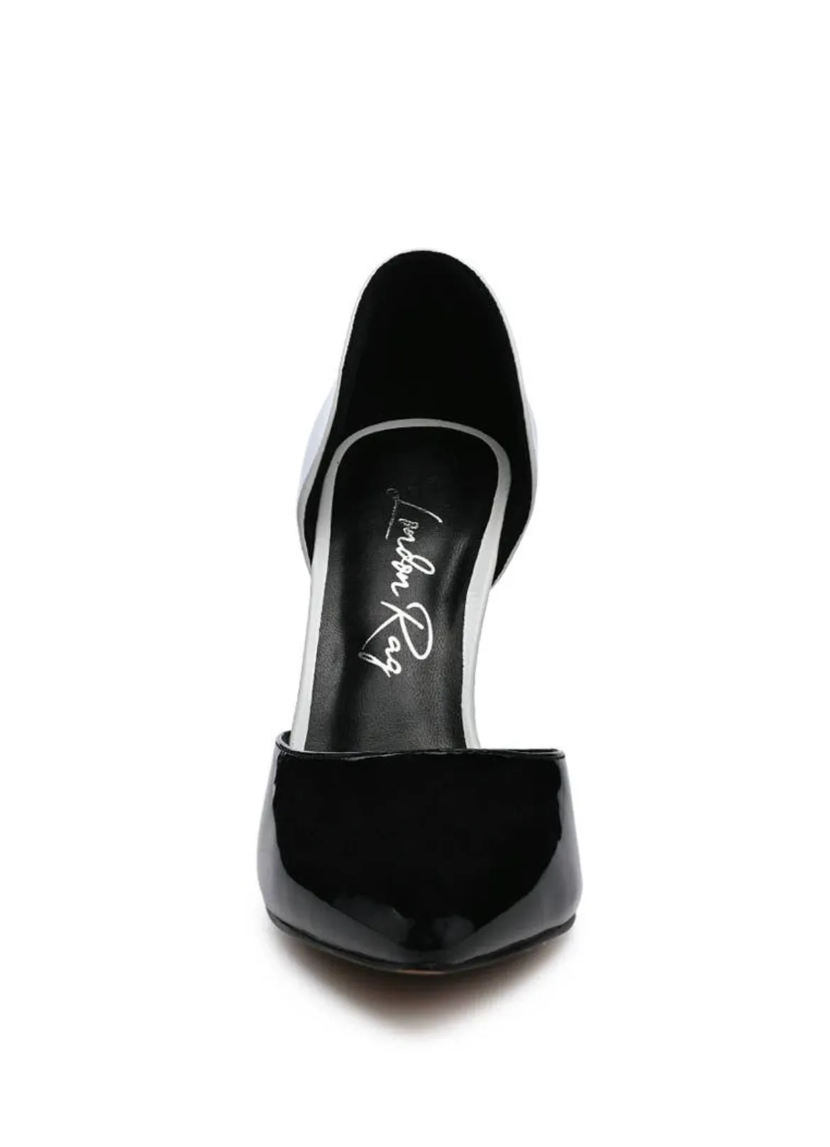 Candy Cane Patent Pu Slip On Stiletto Heels