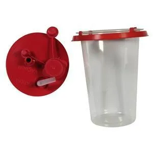 Cardinal Health™ Medi-Vac® Brand CRD™ Suction Canister Liner, with Lid, 1000cc