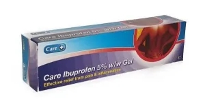 Care Ibuprofen 5% Gel 100g | Pain Relief/Anti-Inflammatory
