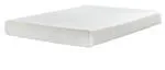 Chime 8 Inch Memory Foam White Queen Mattress in a Box