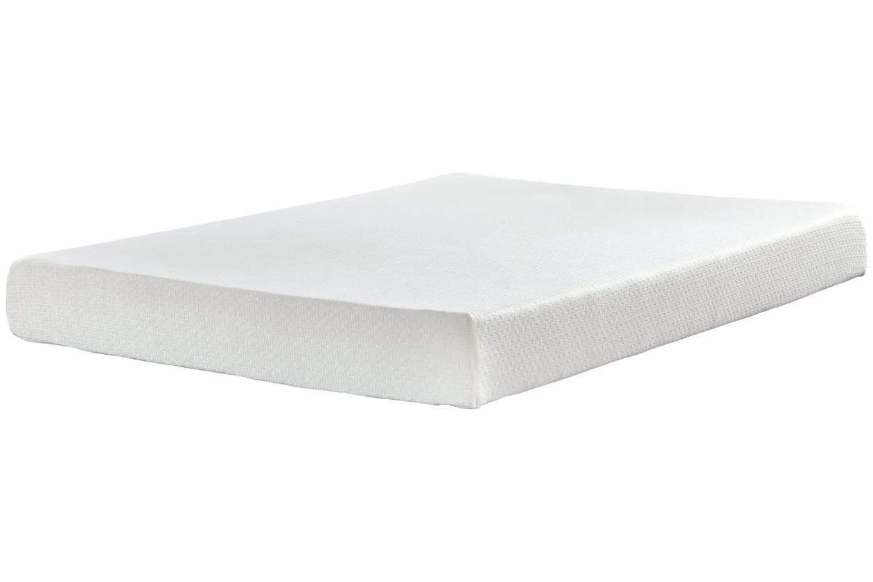 Chime 8 Inch Memory Foam White Queen Mattress in a Box