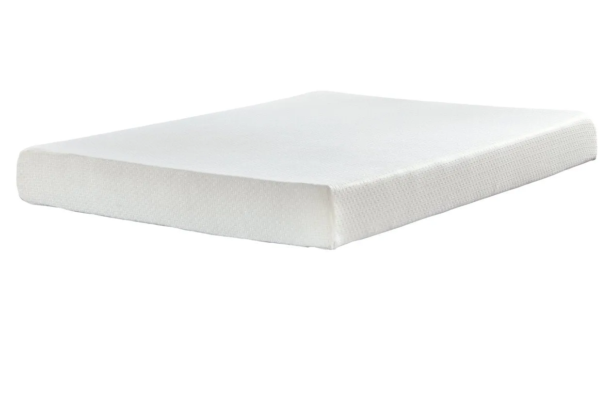 Chime 8 Inch Memory Foam White Queen Mattress in a Box