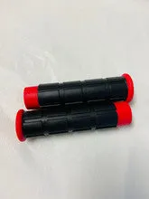 Classic Brick Style Black Rubber BMX Grip - Live4Bikes