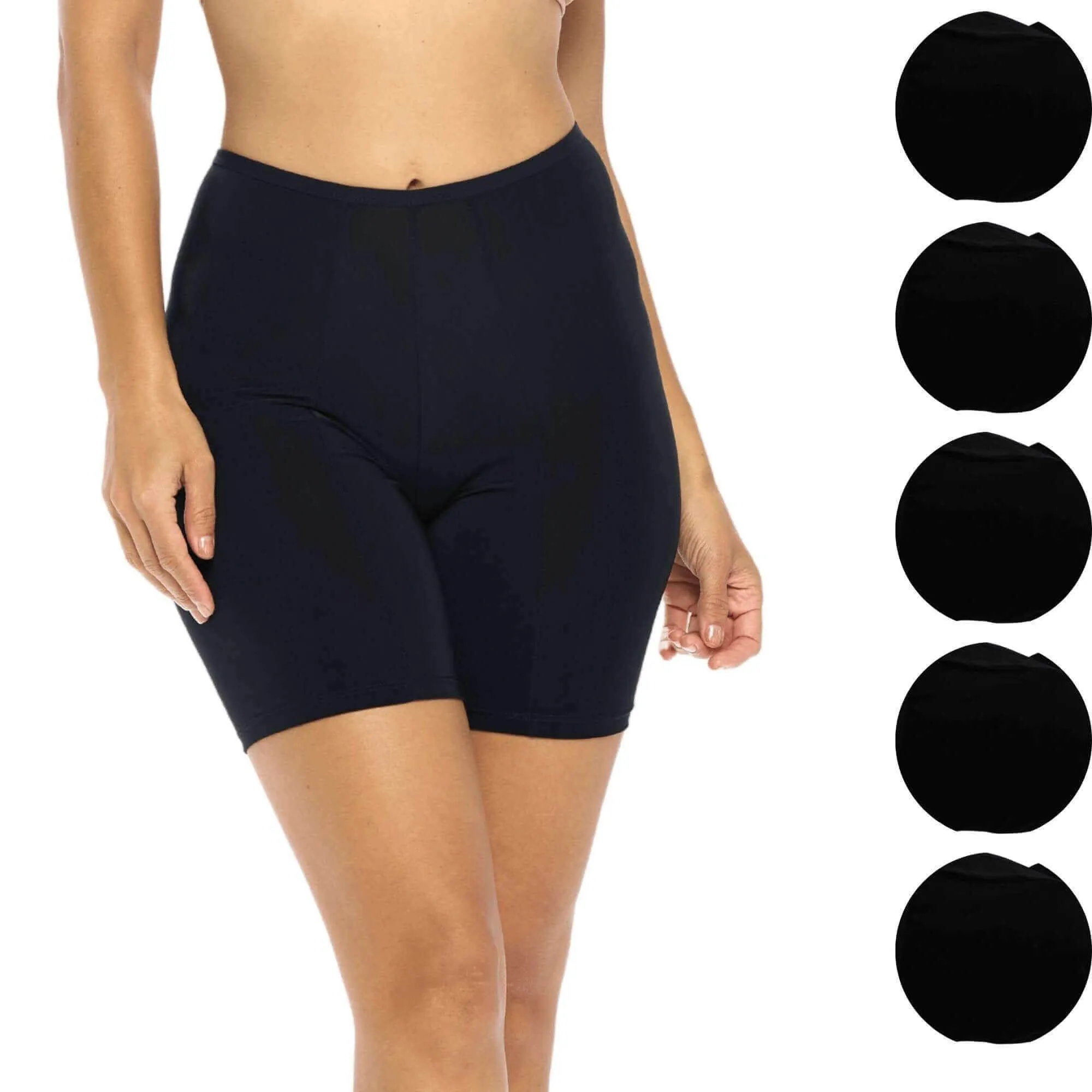 Classic Moisture Wicking Slip Short 6" 3-Pack