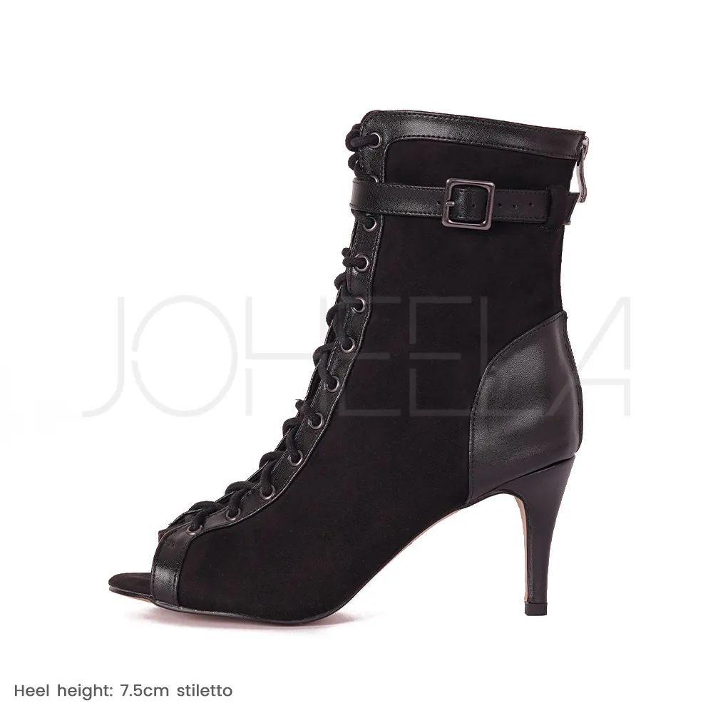 Emily noir - Talons stilettos standard - Personnalisable