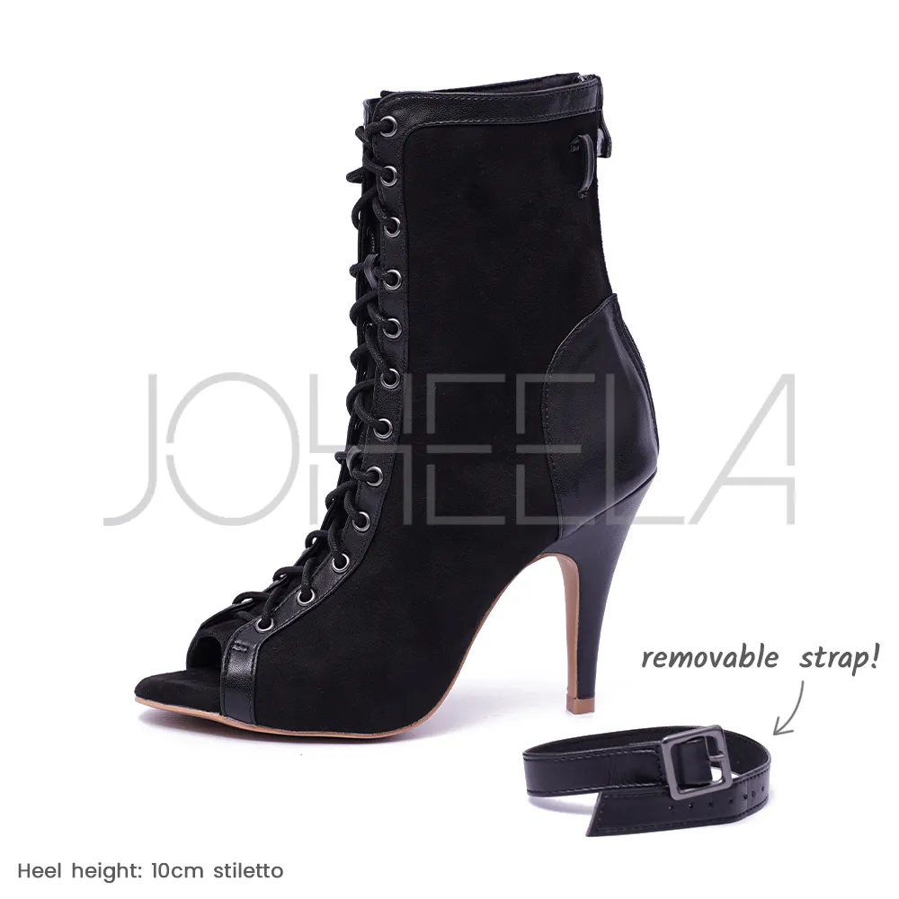 Emily noir - Talons stilettos standard - Personnalisable