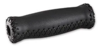 EndZone Velo Stitched Leather Vinyl Grips -Live4Bikes