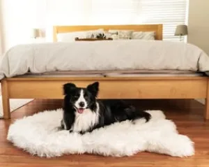 Faux Fur Pup Rug