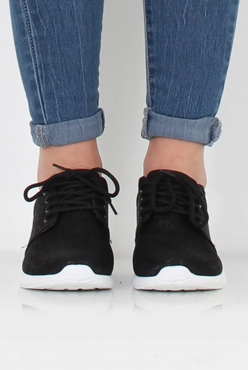 Freyah Black Trainers
