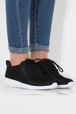 Freyah Black Trainers