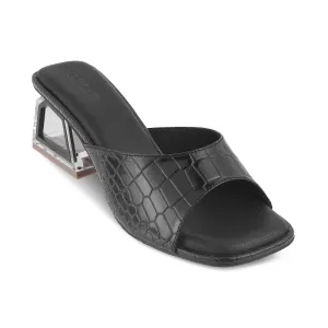 FRIDAY- BLACK BLOCK HEELS