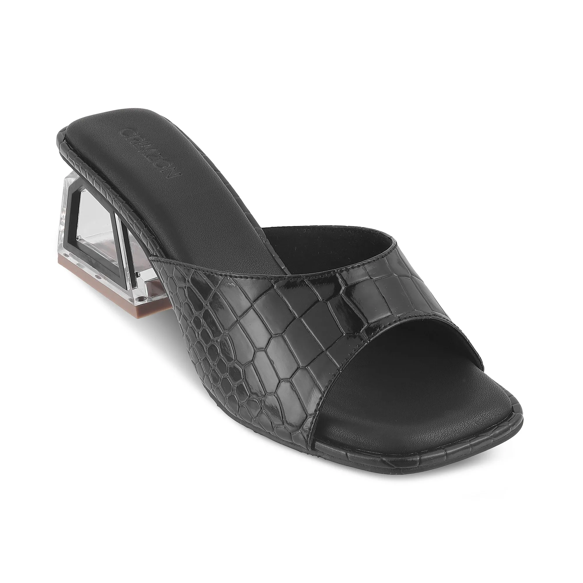 FRIDAY- BLACK BLOCK HEELS