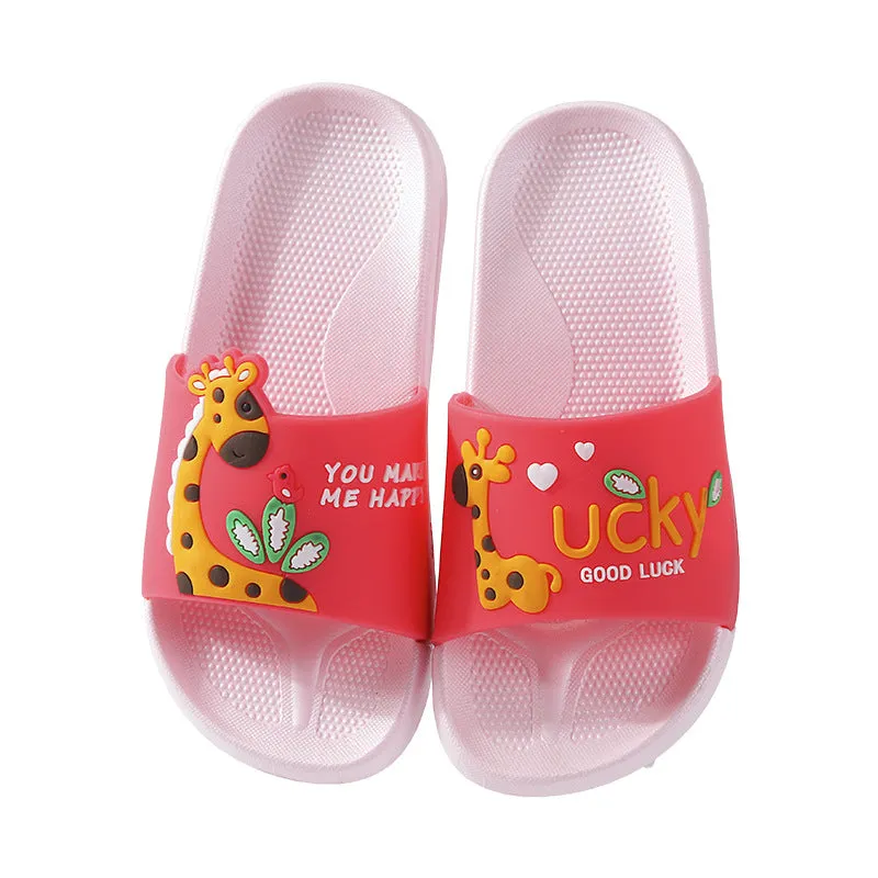 Giraffe Slippers for Girls
