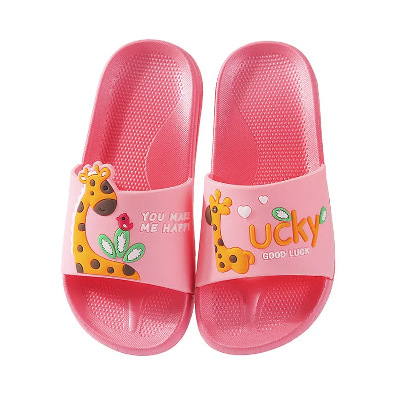 Giraffe Slippers for Girls