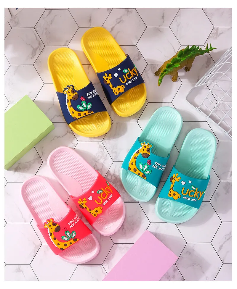 Giraffe Slippers for Girls
