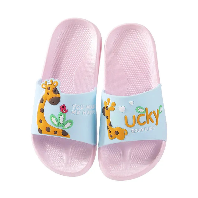 Giraffe Slippers for Girls