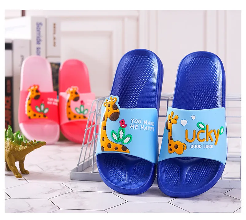 Giraffe Slippers for Girls