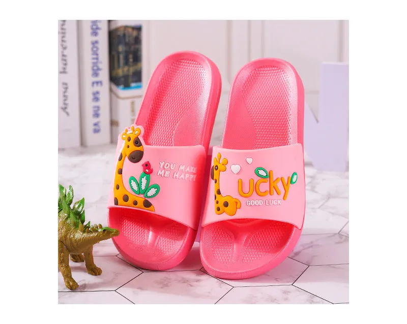 Giraffe Slippers for Girls