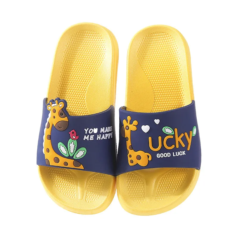 Giraffe Slippers for Girls