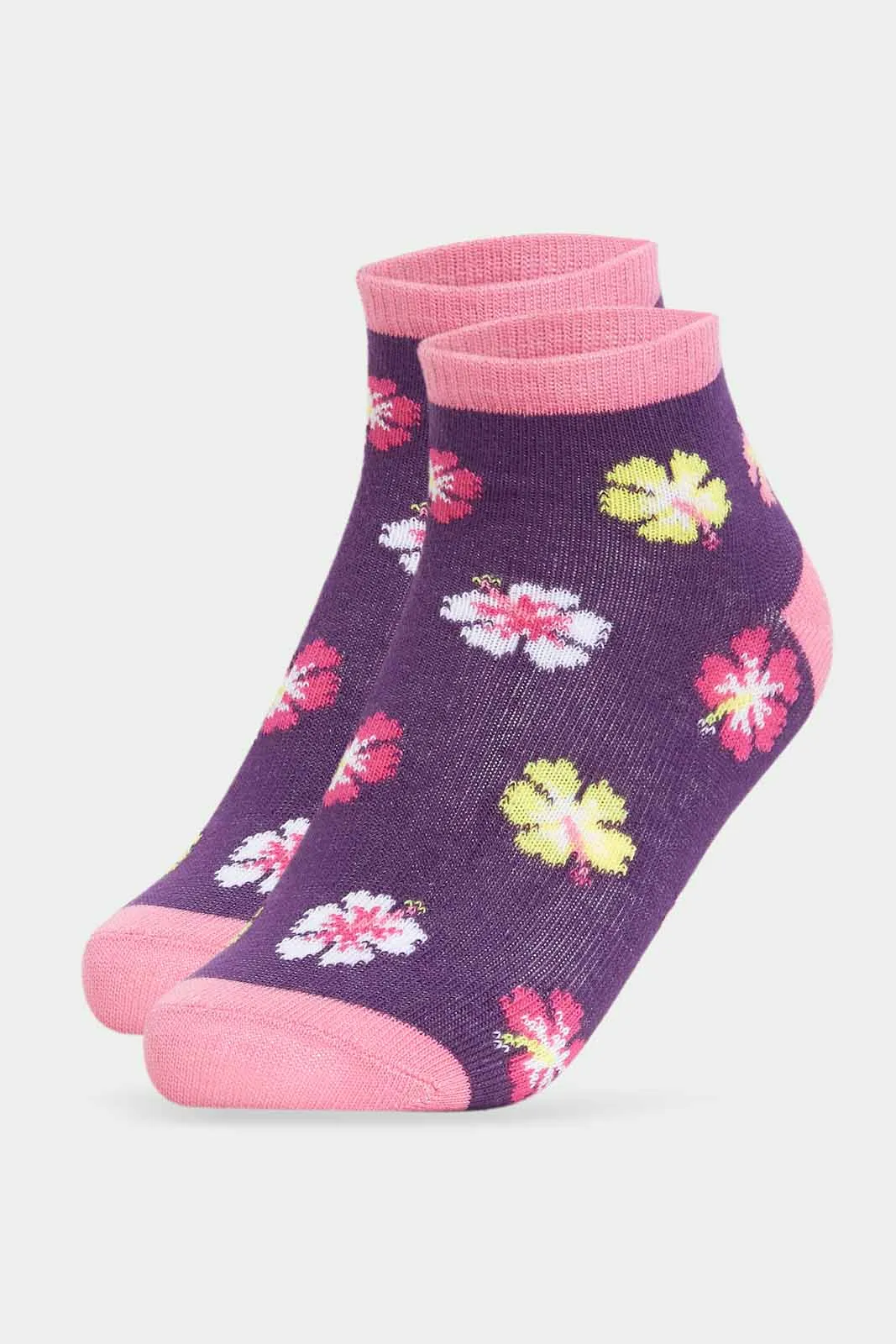 Girls Assorted Socks Set (Pack Of 3)