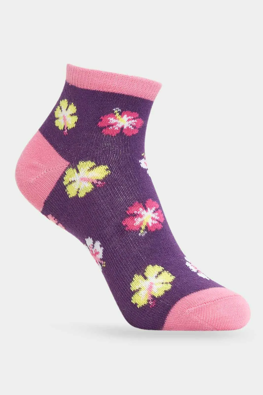 Girls Assorted Socks Set (Pack Of 3)