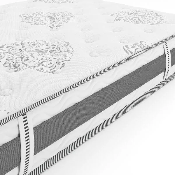 Green Tea Cooling Swirl Memory Foam Hybrid Queen Mattress
