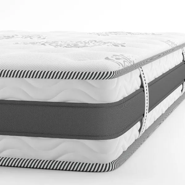 Green Tea Cooling Swirl Memory Foam Hybrid Queen Mattress