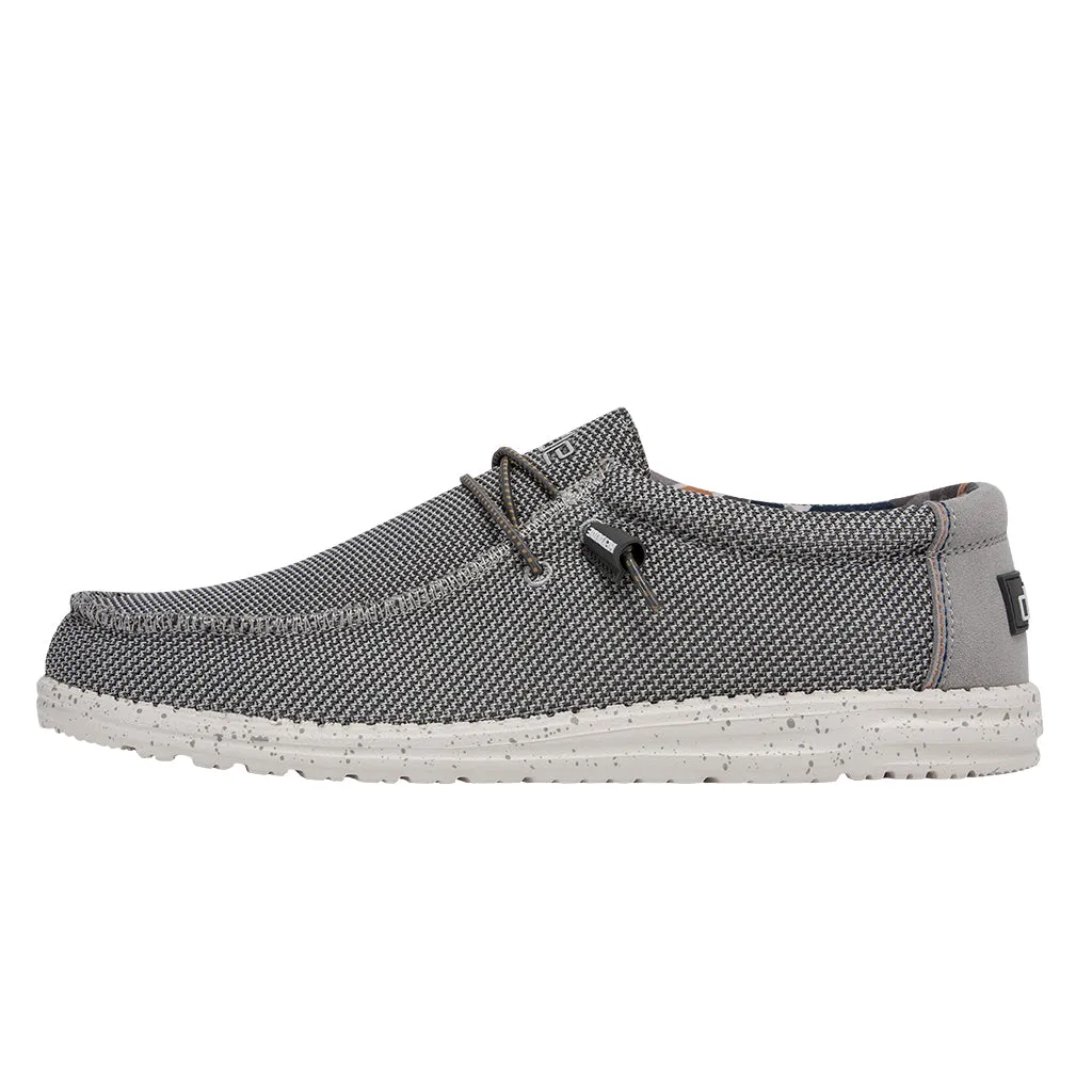HEY DUDE WALLY SOX ASPHALT - 110352167