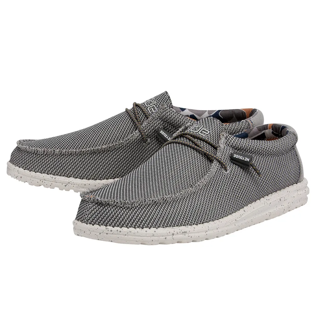HEY DUDE WALLY SOX ASPHALT - 110352167