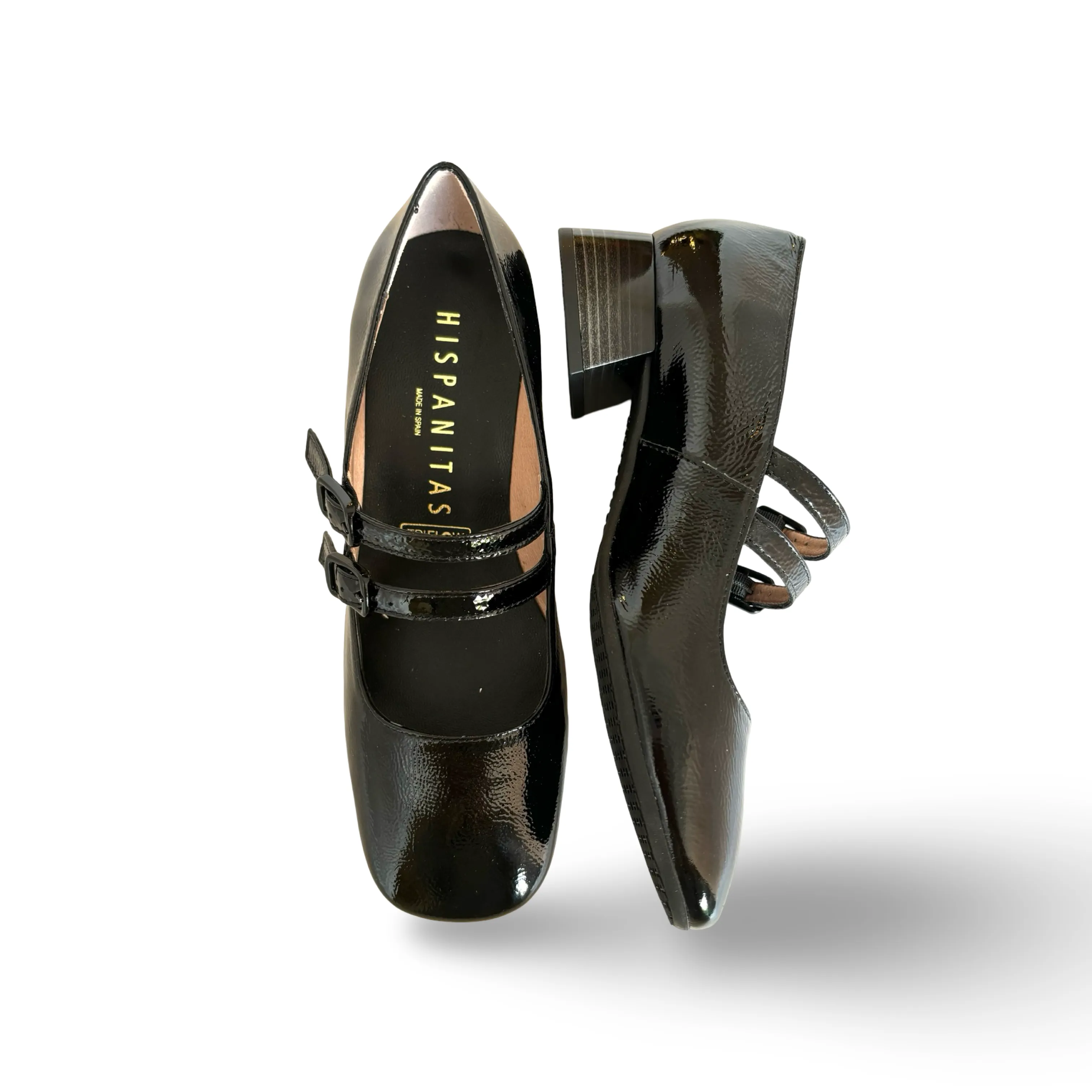 HI242989 Manila Black Double Straps