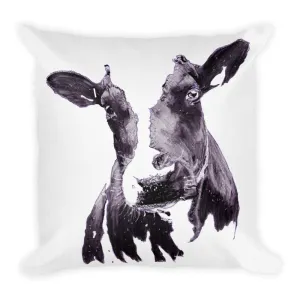 Mad Cow Premium Cushion Illustrated by Robert Bowen