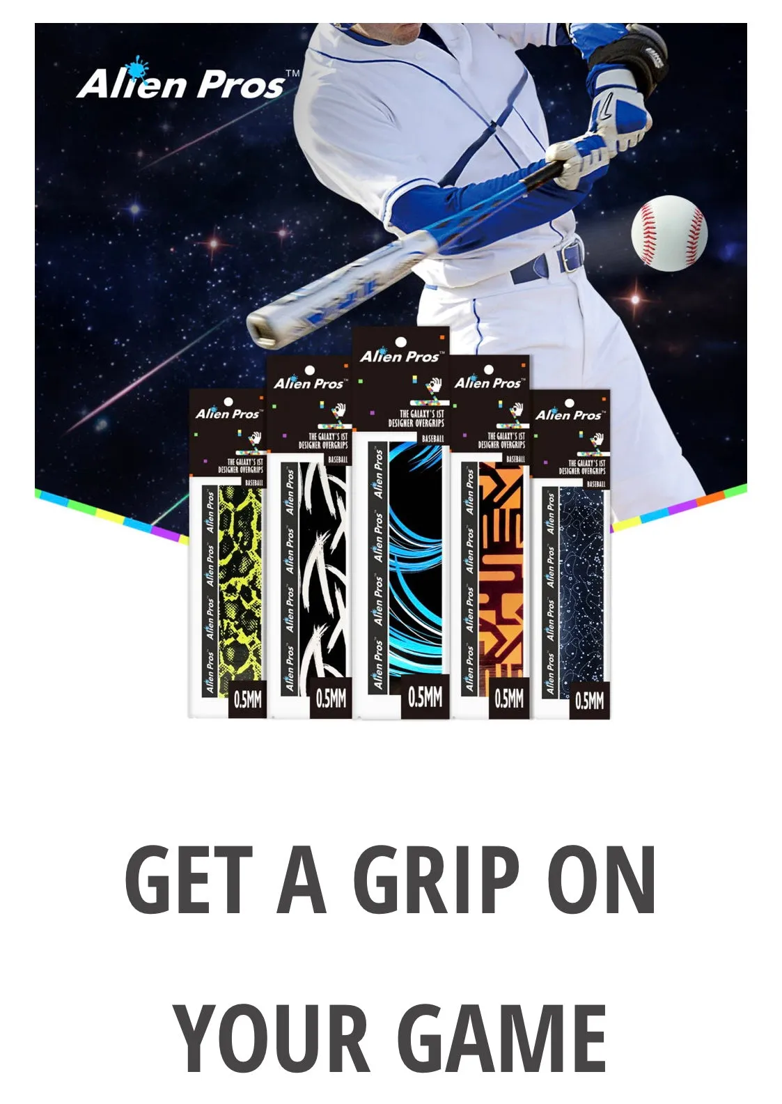 MAGIC Alien Pros Super X0.5 Baseball grips