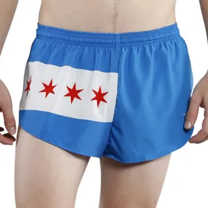 Men's Flag 1" Elite Split Shorts [C] - Chicago