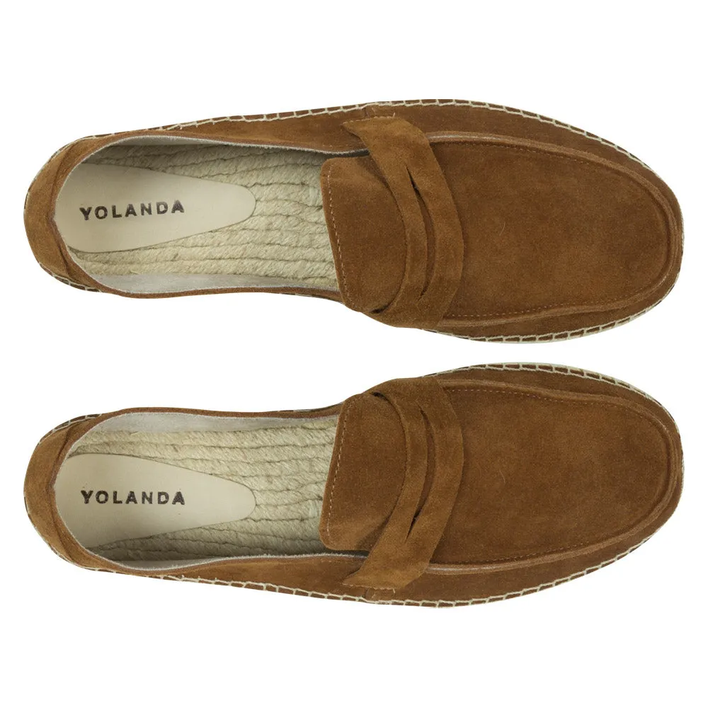 Mocassim Espadrille Masculino Romeo Caramelo